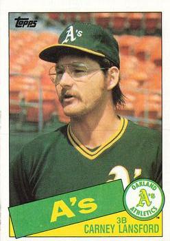 Carney Lansford (TRADING CARD DB)