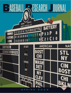 SPRING_2024_BRJ_front_cover Spring 2024 Baseball Research Journal